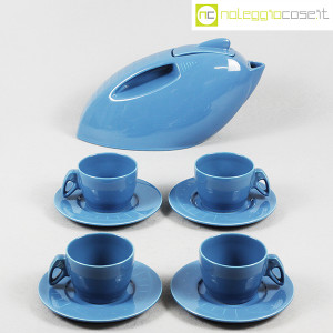 Pagnossin Ceramiche, Set da tè con teiera e tazze, Giugiaro Design (2)