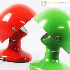 Flos, lampade Jucker verde e rosso, Tobia Scarpa (5)