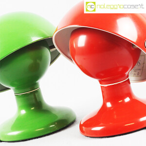 Flos, lampade Jucker verde e rosso, Tobia Scarpa (6)