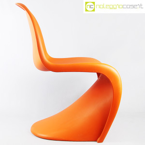 Vitra, sedia Panton Chair arancio, Verner Panton (2)