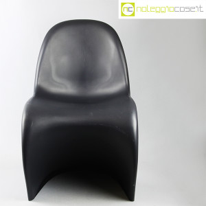 Vitra, sedia Panton Chair nero, Verner Panton (5)