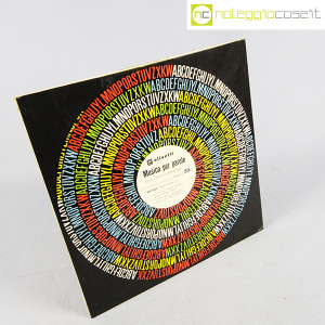 Olivetti, disco LP 33 giri Musica per parole, grafica Marcello Nizzoli (3)
