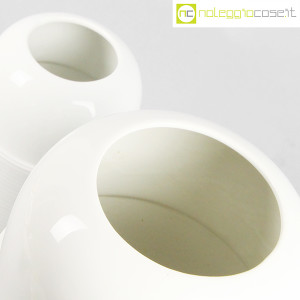 Ceramiche Munari, coppia di vasi bianchi (8)