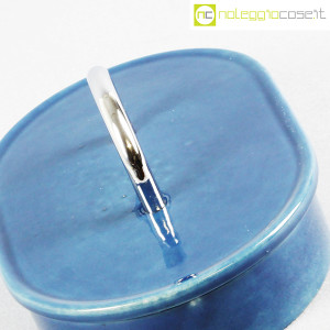 Gabbianelli, scatola in ceramica blu con manico (8)