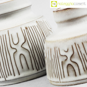 Ceramiche Franco Pozzi, coppia piccoli vasi con decori, Ambrogio Pozzi (5)