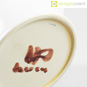 Laboratorio Pesaro, vaso coppa bianco in ceramica, Franco Bucci (9)