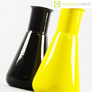 Gabbianelli, vasi bottiglia nero e giallo, Roberto Arioli (5)