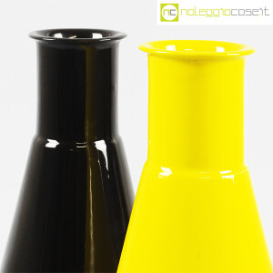 Gabbianelli, vasi bottiglia nero e giallo, Roberto Arioli (6)