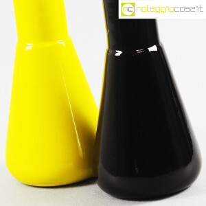 Gabbianelli, vasi bottiglia nero e giallo, Roberto Arioli (7)