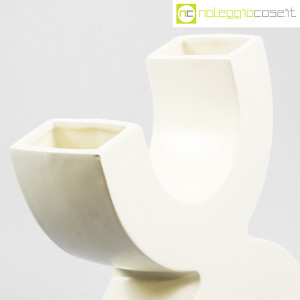 SICA Ceramiche, vaso X in ceramica bianco (6)