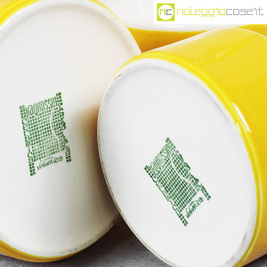 Pagnossin ceramiche, set brocche gialle (8)