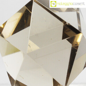 Icosaedro regolare in vetro fumè (7)