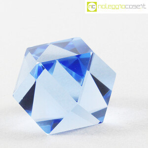 Solido regolare in vetro blu (3)