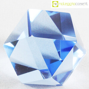 Solido regolare in vetro blu (4)