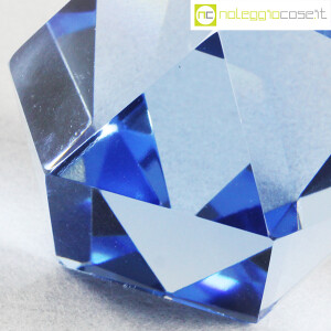 Solido regolare in vetro blu (7)