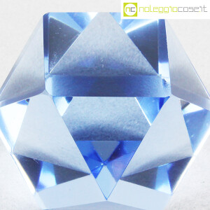 Solido regolare in vetro blu (8)