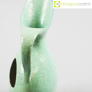 Ceramiche Franco Pozzi, vaso verde con foro, Ambrogio Pozzi (7)
