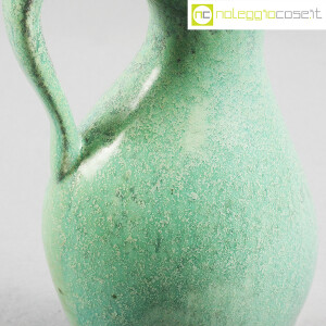 Ceramiche Franco Pozzi, vaso verde con foro, Ambrogio Pozzi (8)