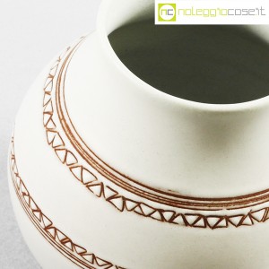 Ceramiche Franco Pozzi, vaso bianco con decori, Ambrogio Pozzi (8)