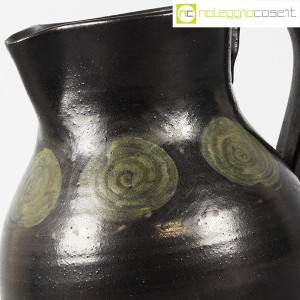 Tasca Ceramiche, brocca nera con manico, Alessio Tasca (8)