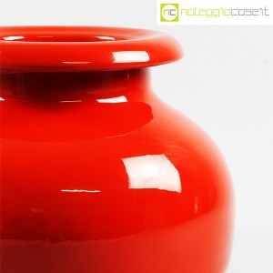 Rometti, grande vaso centrotavola rosso (6)