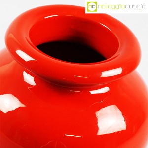 Rometti, grande vaso centrotavola rosso (7)