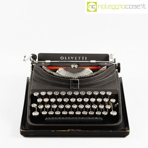 Olivetti, macchina da scrivere ICO MP1 nero opaco, Aldo e Adriano Magnelli (2)