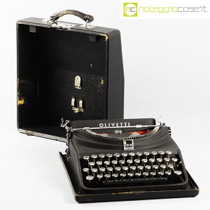 Olivetti, macchina da scrivere ICO MP1 nero opaco, Aldo e Adriano Magnelli (3)