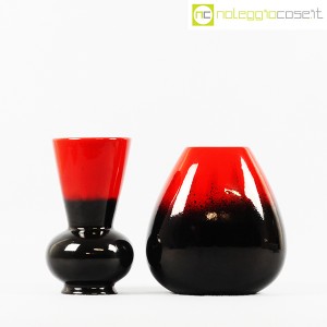 Ceramiche Franco Pozzi, vasi in nero e rosso al selenio, Ambrogio Pozzi (2)