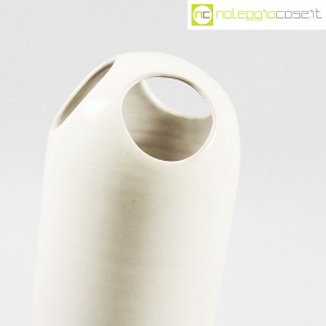 Vaso alto tre fori in ceramica bianco (7)