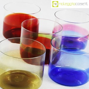 Fratelli Toso Vetreria, grandi bicchieri in vetro colorato (8)