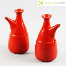 Ceramiche Pozzi brocche rosso A. Pozzi