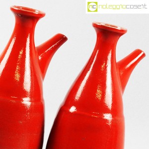 Ceramiche Franco Pozzi, brocche rosso, Ambrogio Pozzi (6)