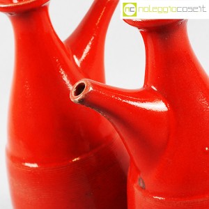 Ceramiche Franco Pozzi, brocche rosso, Ambrogio Pozzi (9)
