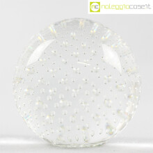 Nason Murano sfera in vetro con bolle