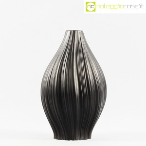 Rosenthal, vaso nero Plissee, Martin Freyer (2)