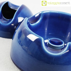 Ceramiche Franco Pozzi, set posacenere blu, Ambrogio Pozzi (8)