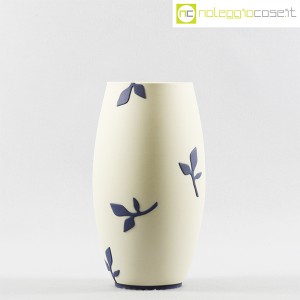 Paola Lenti, vaso bianco decori blu (2)