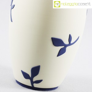 Paola Lenti, vaso bianco decori blu (8)