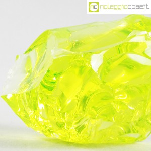 Cristallo informe giallo fluo (9)