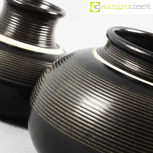 Ceramiche Bucci, vasi contenitore con tappo doppio, Franco Bucci (7)