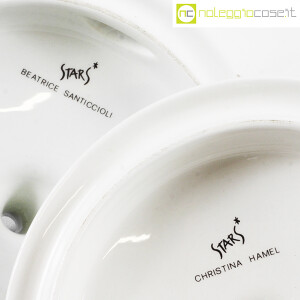 Alessio Sarri, ceramica porta essenze serie Stars set 03 (8)