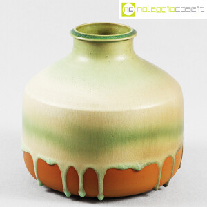 Ceramica Arcore, grande vaso con gocciolature, Nanni Valentini (1)
