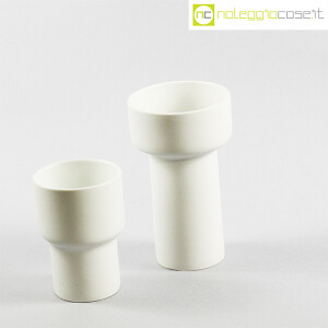 Ceramiche Franco Pozzi, vasi bianchi double face, Ambrogio Pozzi (3)