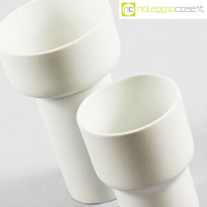 Ceramiche Franco Pozzi, vasi bianchi double face, Ambrogio Pozzi (7)