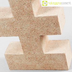 Elemento in cemento materico rosa (8)