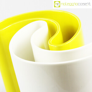 SICA Ceramiche, vasi curvi Coppo bianco e giallo (5)