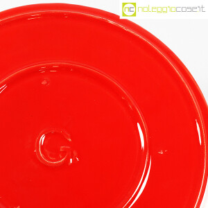 Gabbianelli, vaso basso rosso (9)