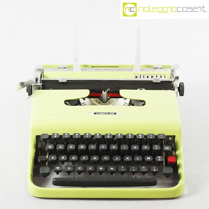 Olivetti, macchina da scrivere Lettera 22 giallo verde, Marcello Nizzoli (1)