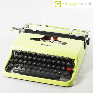 Olivetti, macchina da scrivere Lettera 22 giallo verde, Marcello Nizzoli (2)